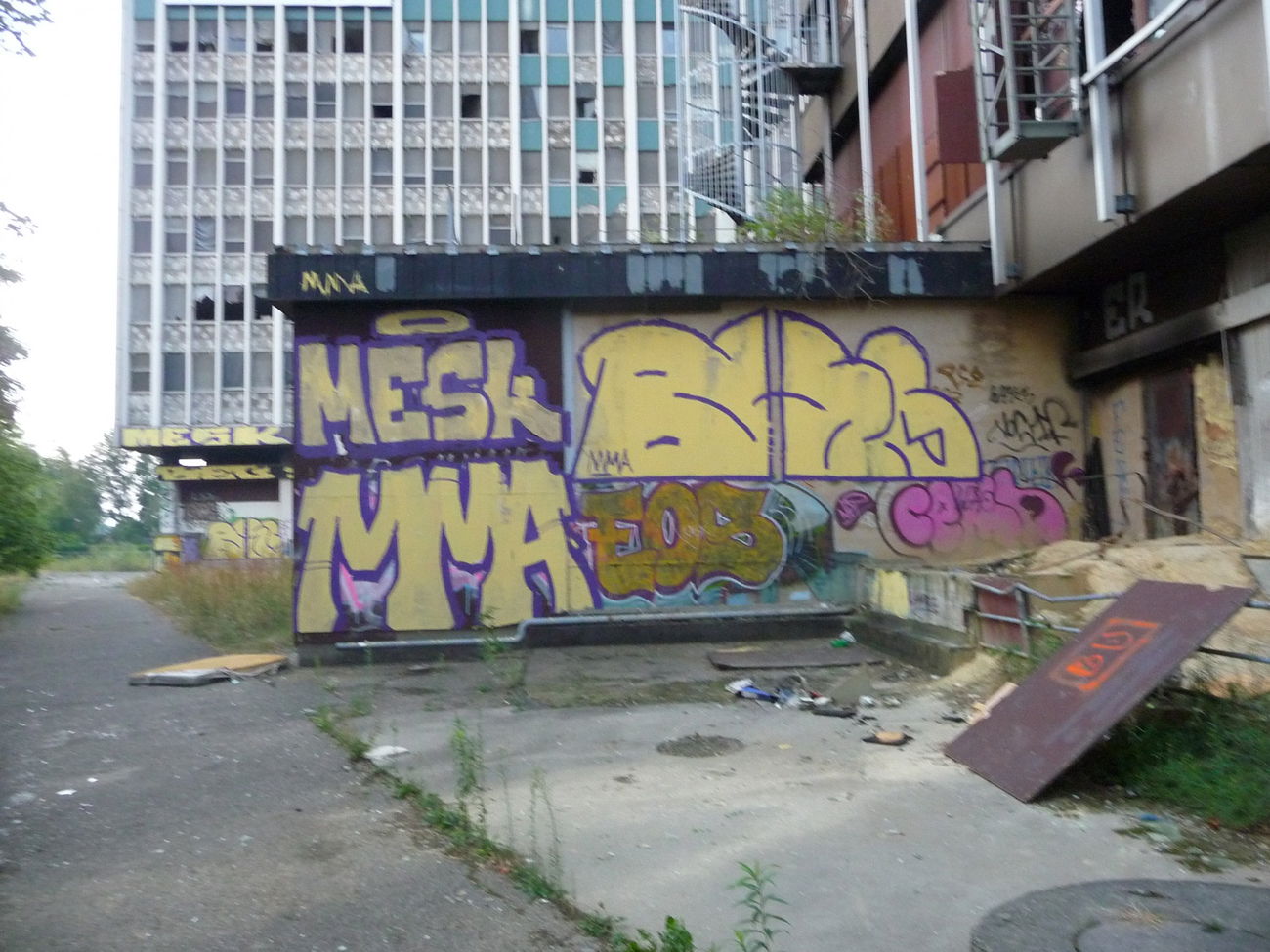 Graffiti Bombing - Photo by strasbourgraffiti