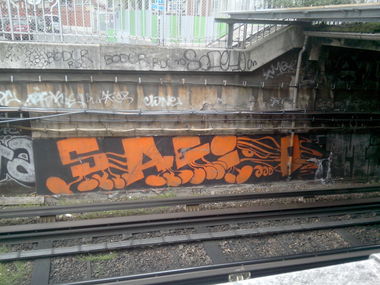 Graffiti Bombing - Photo by strasbourgraffiti
