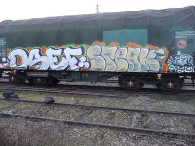 Graffiti Train - Photo by strasbourgraffiti (2015)