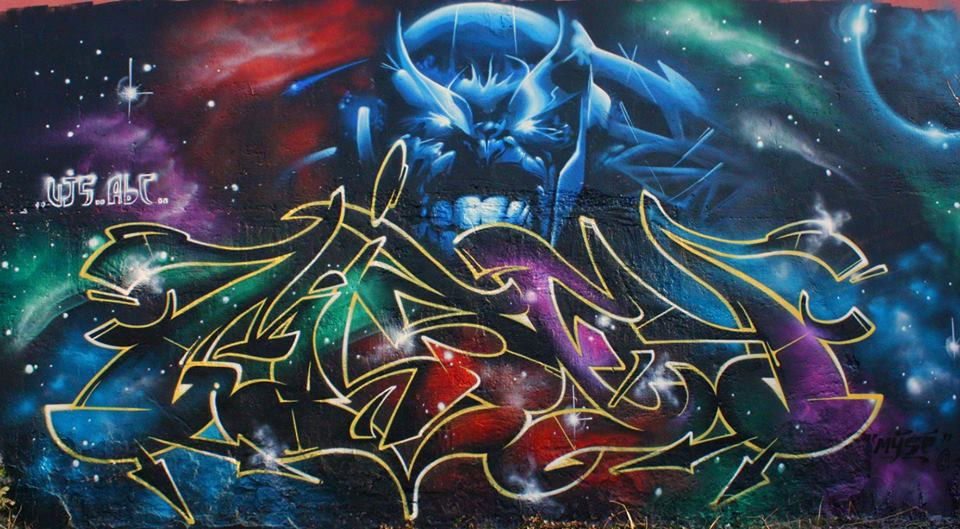 Graffiti Wall - Photo by strasbourgraffiti
