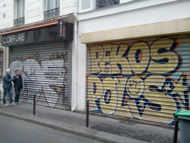 Graffiti Bombing - Photo by strasbourgraffiti
