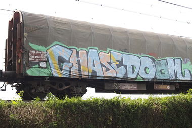 Graffiti Train - Photo by strasbourgraffiti