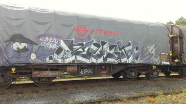 Graffiti Bombing - Photo by strasbourgraffiti