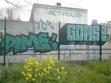 Graffiti Bombing - Photo by strasbourgraffiti