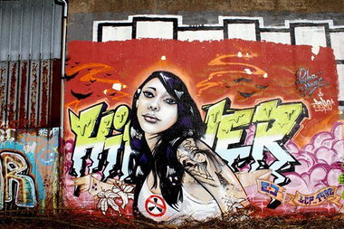 Graffiti Wall - Photo by strasbourgraffiti