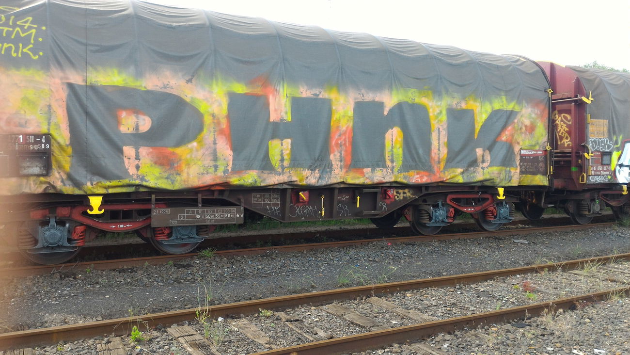 Graffiti Train - Photo by strasbourgraffiti