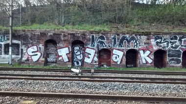 Graffiti Bombing - Photo by strasbourgraffiti
