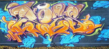 Graffiti Wall - Photo by strasbourgraffiti