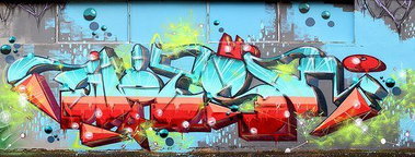 Graffiti Wall - Photo by strasbourgraffiti