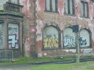 Graffiti Bombing - Photo by strasbourgraffiti