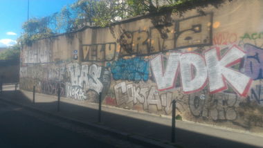 Graffiti Bombing - Photo by strasbourgraffiti