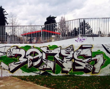Graffiti Wall - Photo by strasbourgraffiti