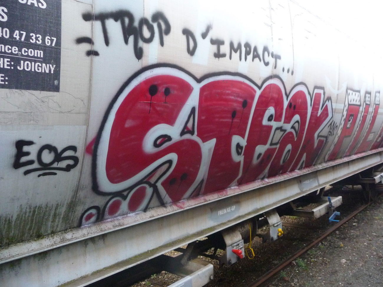 Graffiti Train - Photo by strasbourgraffiti