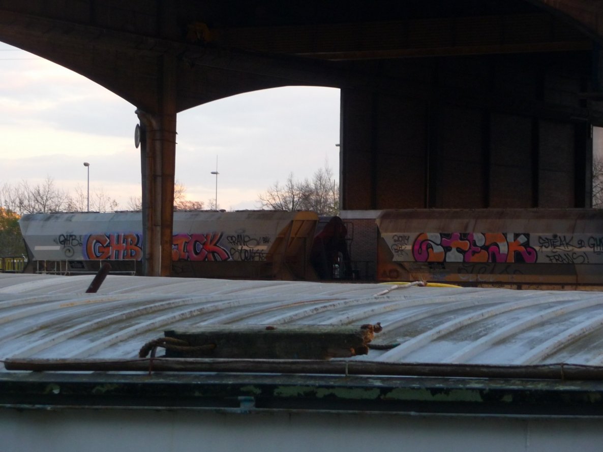 Graffiti Train - Photo by strasbourgraffiti (2014)