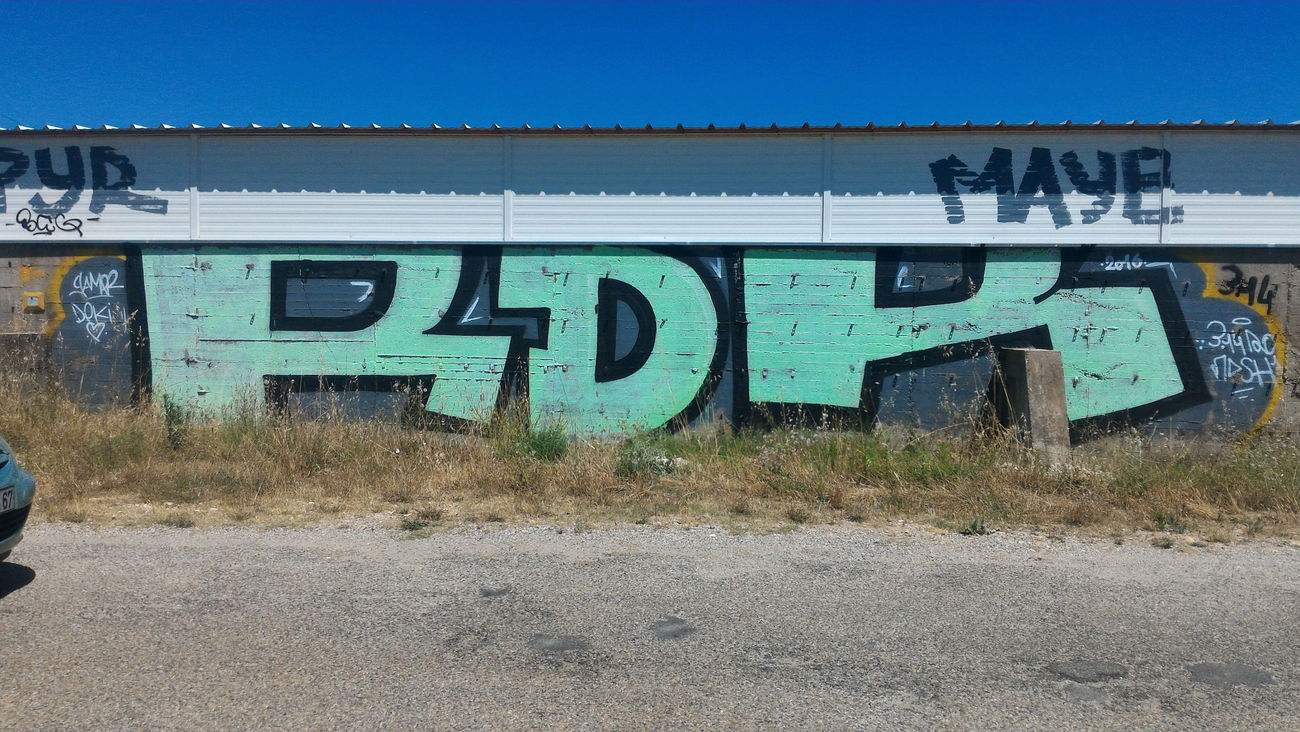 Graffiti Train - Photo by strasbourgraffiti