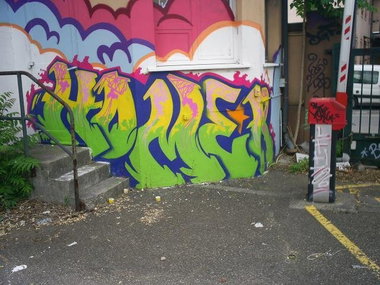 Graffiti Wall - Photo by strasbourgraffiti