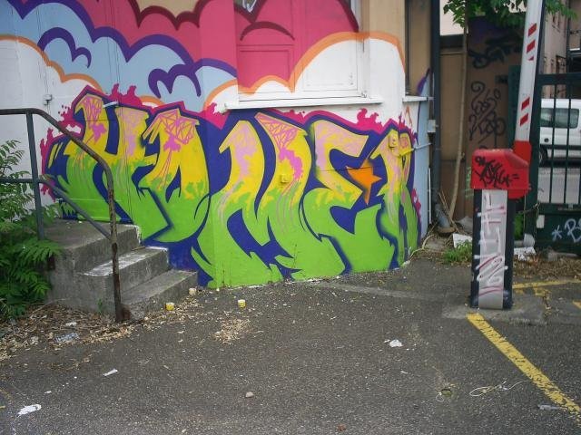 Graffiti Wall - Photo by strasbourgraffiti