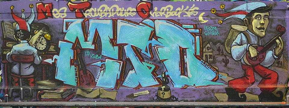 Graffiti Wall - Photo by strasbourgraffiti