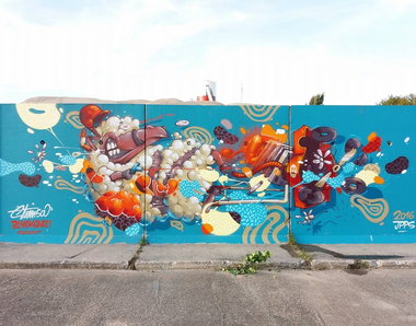 Graffiti Wall - Photo by strasbourgraffiti