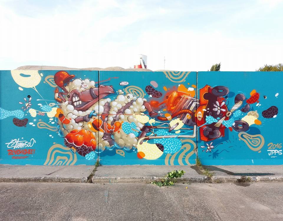 Graffiti Wall - Photo by strasbourgraffiti