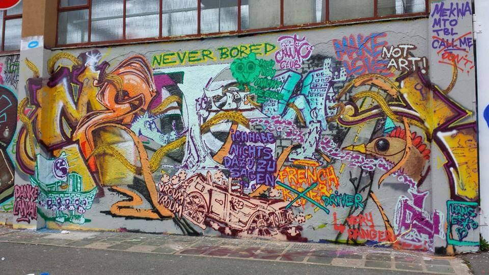 Graffiti Wall - Photo by strasbourgraffiti