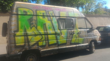 Graffiti Bombing - Photo by strasbourgraffiti