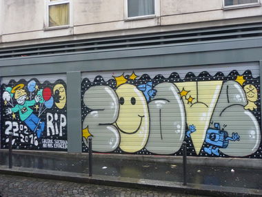 Graffiti Bombing - Photo by strasbourgraffiti