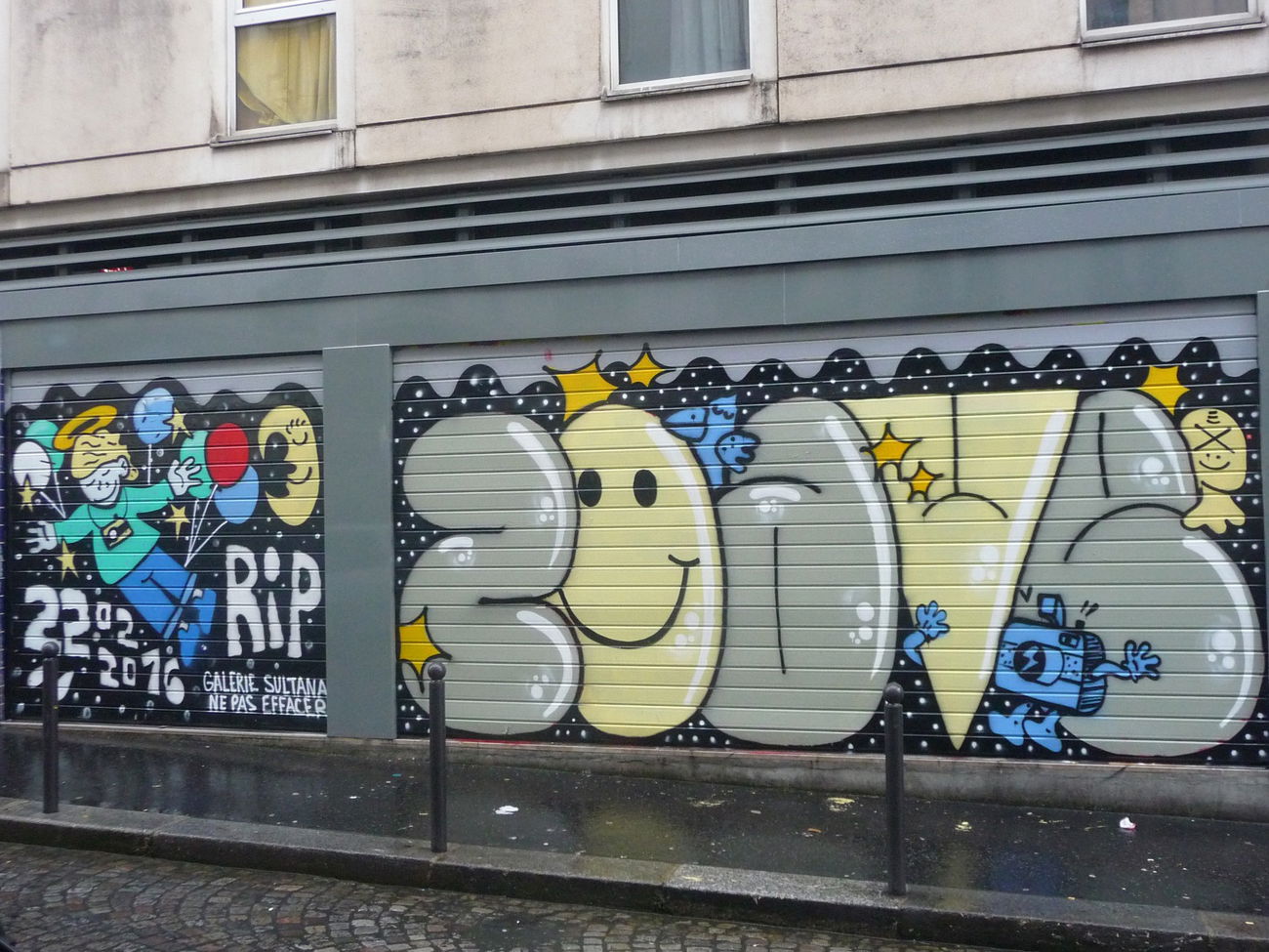 Graffiti Bombing - Photo by strasbourgraffiti