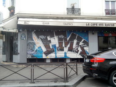 Graffiti Bombing - Photo by strasbourgraffiti
