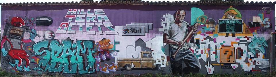 Graffiti Wall - Photo by strasbourgraffiti
