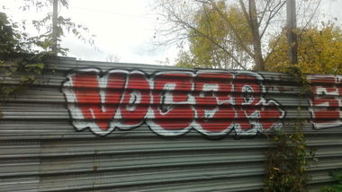 Graffiti Bombing - Photo by strasbourgraffiti