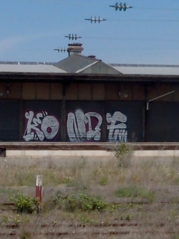 Graffiti Bombing - Photo by strasbourgraffiti