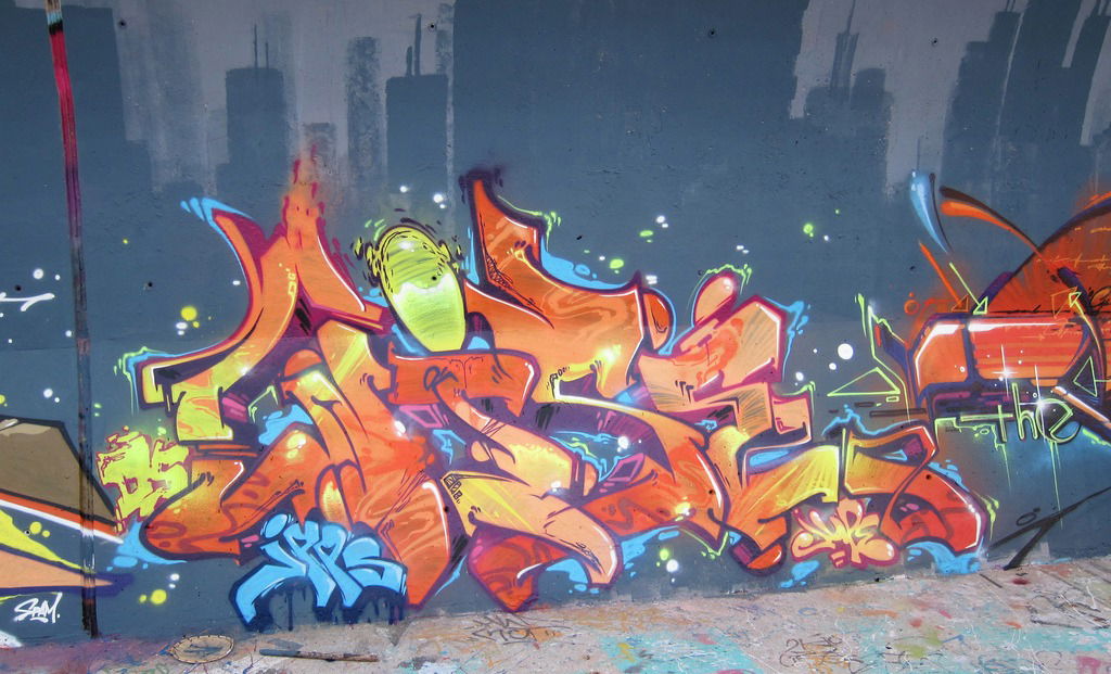Graffiti Wall - Photo by strasbourgraffiti