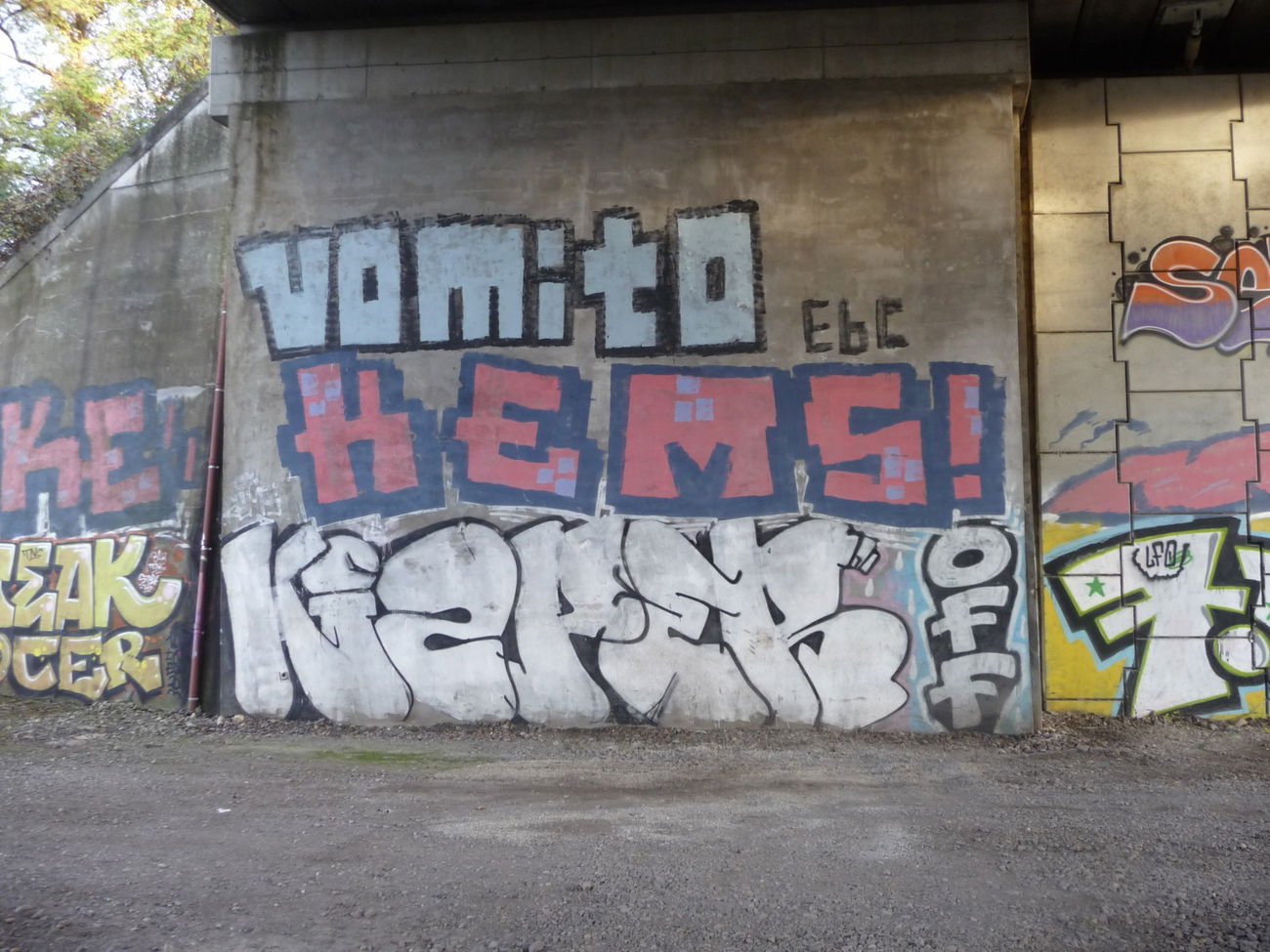 Graffiti Bombing - Photo by strasbourgraffiti