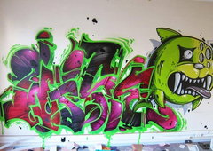 Graffiti Wall - Photo by strasbourgraffiti