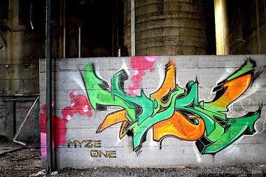 Graffiti Wall - Photo by strasbourgraffiti