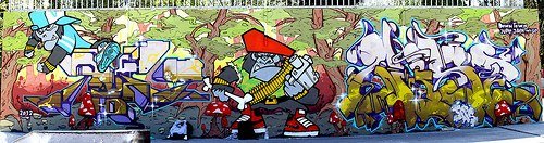 Graffiti Wall - Photo by strasbourgraffiti