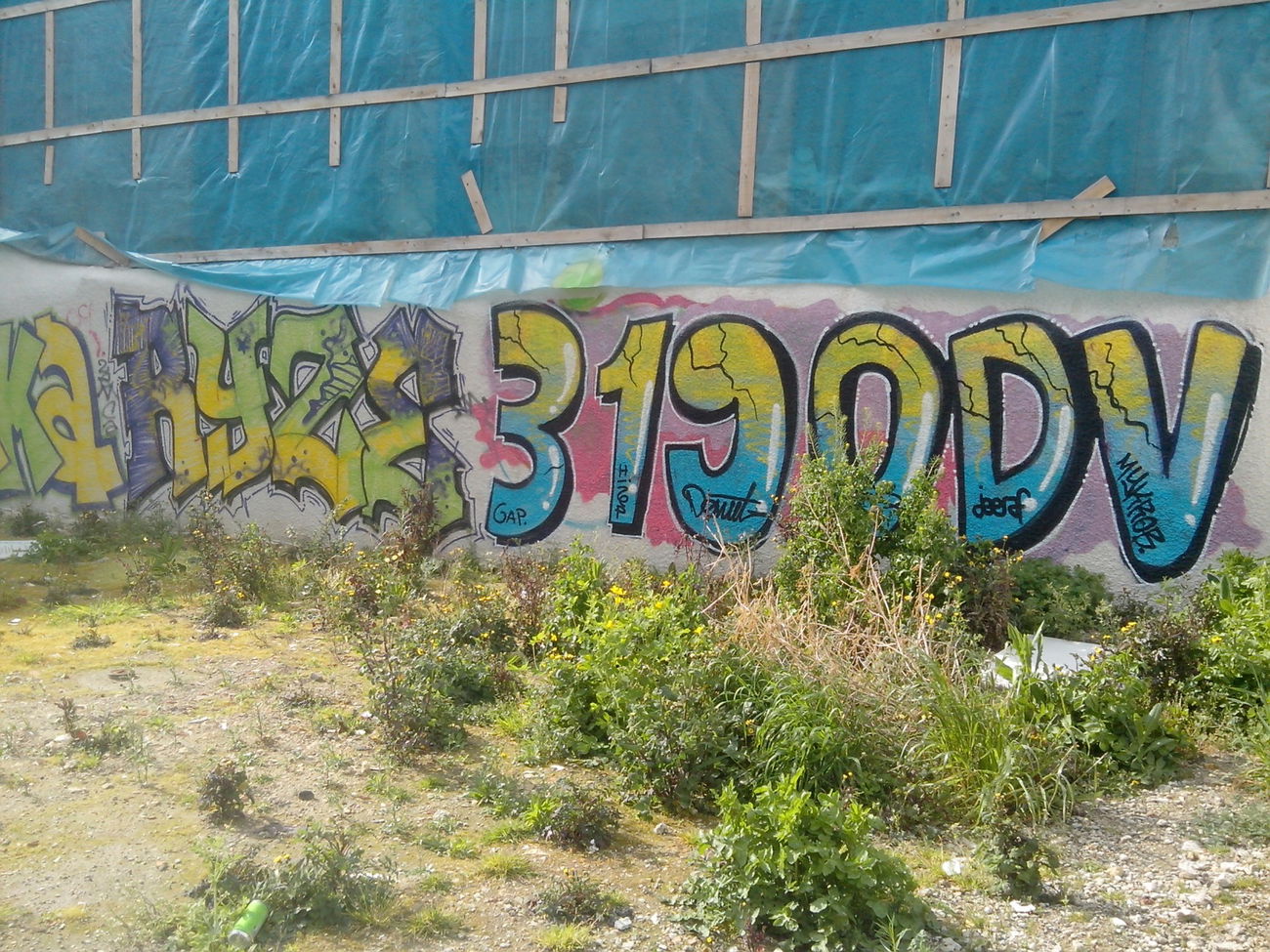 Graffiti Bombing - Photo by strasbourgraffiti