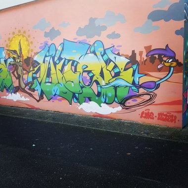 Graffiti Wall - Photo by strasbourgraffiti