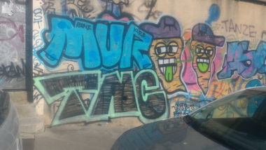 Graffiti Bombing - Photo by strasbourgraffiti