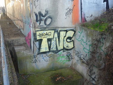 Graffiti Bombing - Photo by strasbourgraffiti
