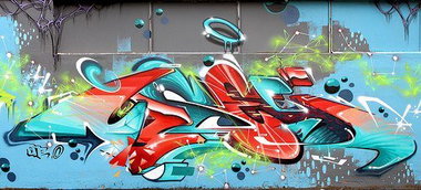 Graffiti Wall - Photo by strasbourgraffiti