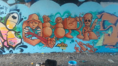 Graffiti Wall - Photo by strasbourgraffiti