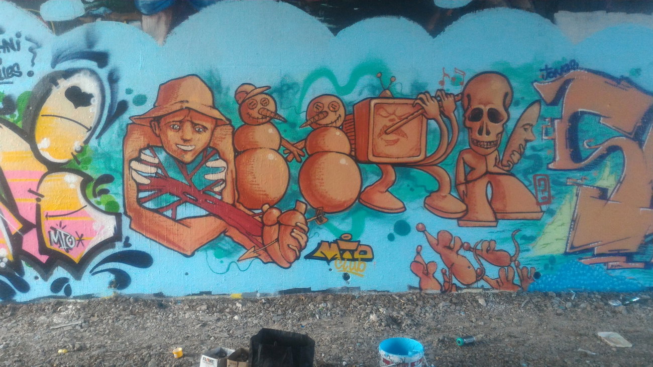 Graffiti Wall - Photo by strasbourgraffiti