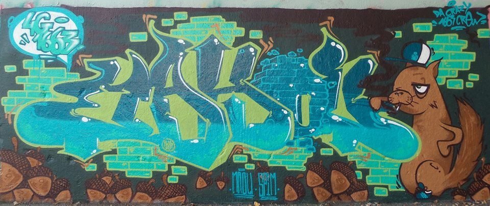 Graffiti Wall - Photo by strasbourgraffiti