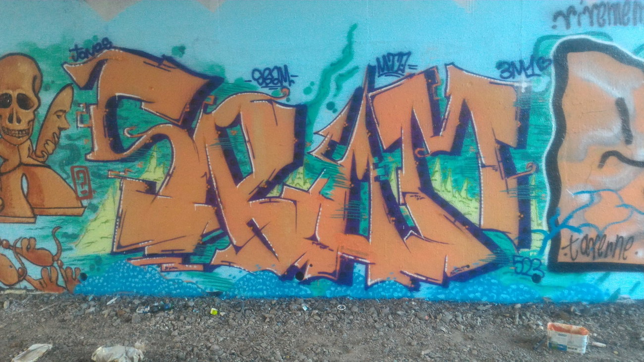 Graffiti Wall - Photo by strasbourgraffiti