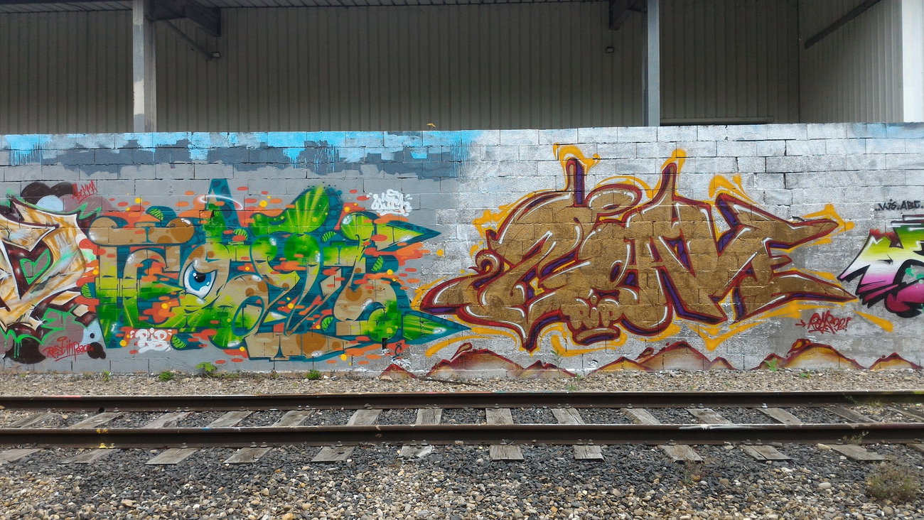 Graffiti Wall - Photo by strasbourgraffiti