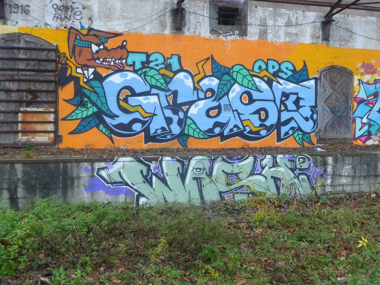 Graffiti Wall - Photo by strasbourgraffiti - Wash