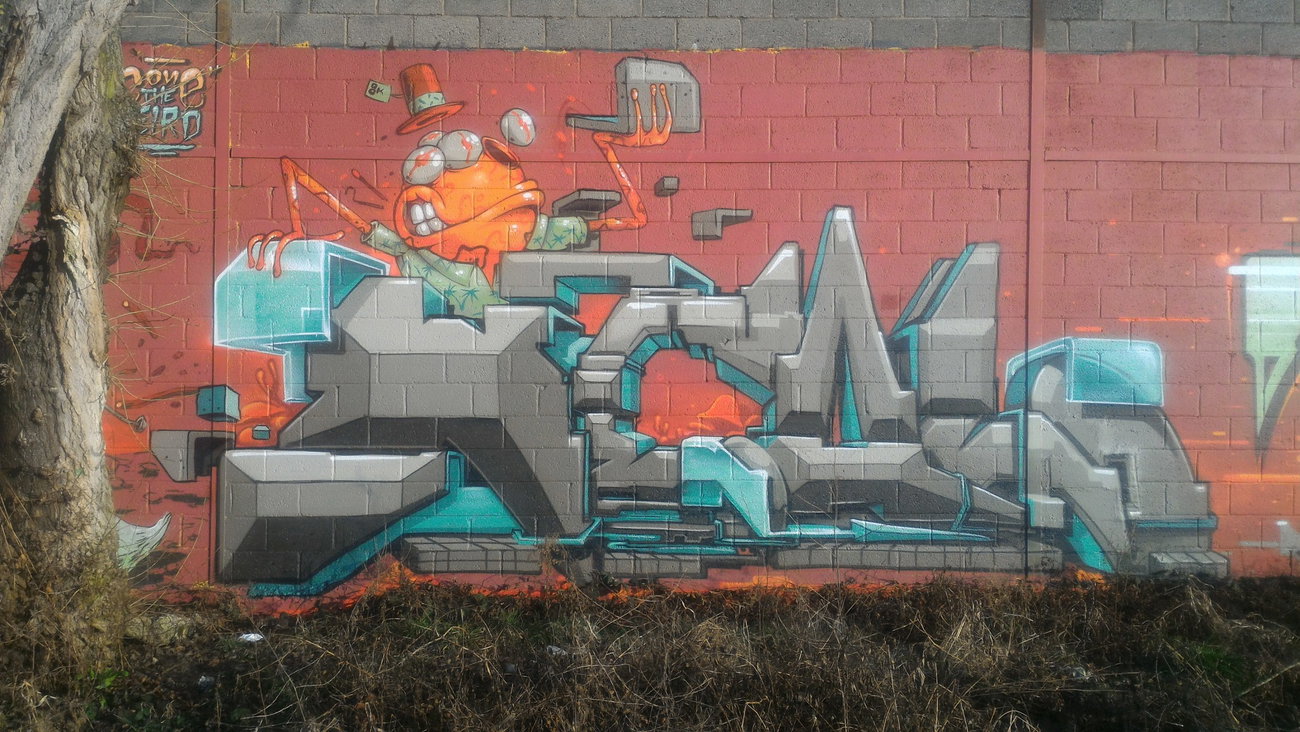 Graffiti Wall - Photo by strasbourgraffiti