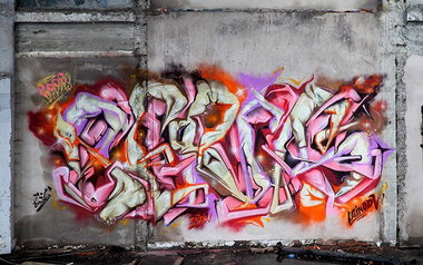 Graffiti Wall - Photo by strasbourgraffiti